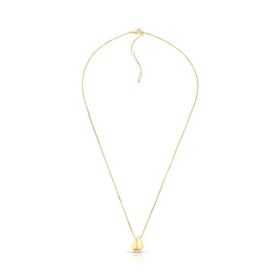 Imagem do produto Colar com Pingente Gratidão Dual Folheado a Ouro 18K