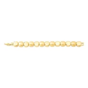 Imagem do produto Pulseira Lisa Maleável Duo Effect Folheado a Ouro 18K
