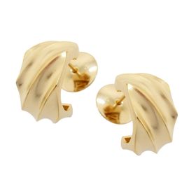 Imagem do produto Brinco Earcuff Asa Detalhada em Prata 925 Folheado a Ouro 18K
