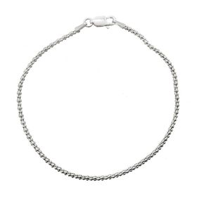 Imagem do produto Pulseira Malha Pipoca Lisa em Prata 925