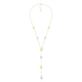 Imagem do produto Colar Mix de Banhos Gravata Orgânico Molten Shapes Folheado a Ouro 18K