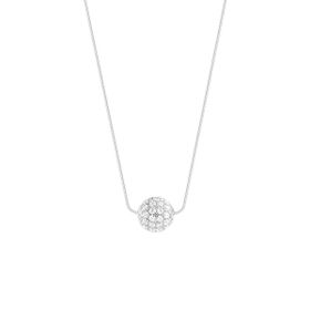 Imagem do produto Colar Esfera Cravejada de Moissanites em Prata 925