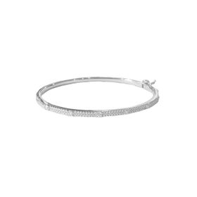 Imagem do produto Pulseira Rígida Cravejado com Moissanites em Prata 925