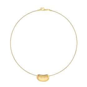 Imagem do produto Colar Chocker Bean Fosco Folheado a Ouro 18K