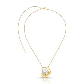 Imagem do produto Colar MIX Orgânico Molten Fosco Folheado a Ouro 18K