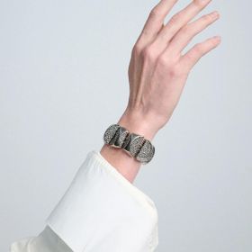Imagem do produto Pulseira Conceito Op Art Prata Boho by Hector Albertazzi