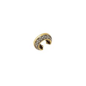 Imagem do produto Brinco Piercing Cristais Op Art Ouro Vintage by Hector Albertazzi