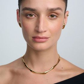 Imagem do produto Colar Choker Op Art Ouro Vintage by Hector Albertazzi