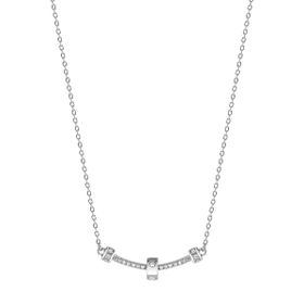 Imagem do produto Colar com Base com Linha de Zircônia em Prata 925