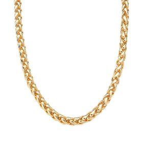 Imagem do produto Colar Malha Trançada Lisa Folheado a Ouro 18K