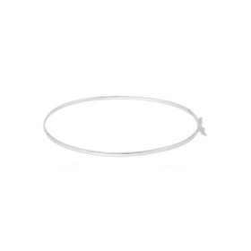 Imagem do produto Pulseira Algema Fio Liso Fino em Prata 925