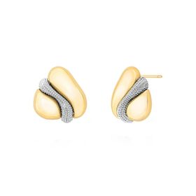 Imagem do produto Brinco Ilusion Folheado a Ouro 18K