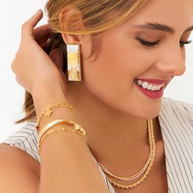 Imagem do produto Colar Cordão Torcido Liso Folheado a Ouro 18K