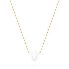 Imagem do produto Colar Divino Espírito Santo em Madrepérola Folheado a Ouro 18K