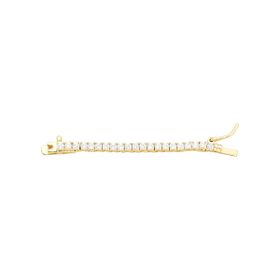 Imagem do produto Extensor Riviera de Zircônias Folheado a Ouro 18K