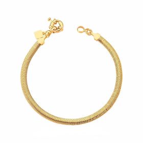 Imagem do produto Pulseira Rabo de Rato Folheado a Ouro 18K