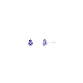 Imagem do produto Brinco Cristal Gota Tanzanita em Prata 925