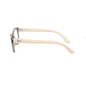 Imagem do produto Óculos Grau Ray-Ban Borboleta Polido Caramelo Translúcido Injetado