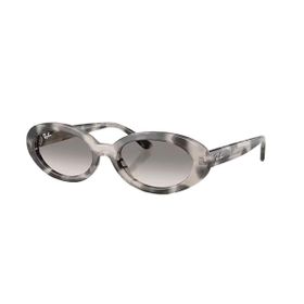 Imagem do produto Óculos Solar Ray-Ban Oval Polido  Havana Cinza Opalino Propionato