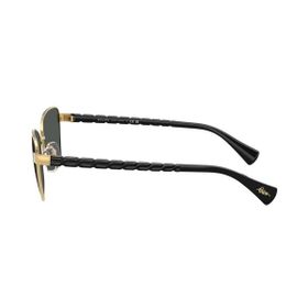 Imagem do produto Óculos Solar Ralph Lauren Irregular Black & Gold Metal