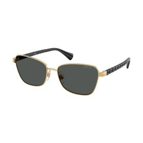 Imagem do produto Óculos Solar Ralph Lauren Irregular Black & Gold Metal