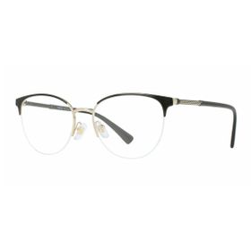 Imagem do produto Óculos Grau Versace Oval Preto Dourado em Metal