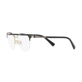 Imagem do produto Óculos Grau Versace Oval Preto Dourado em Metal
