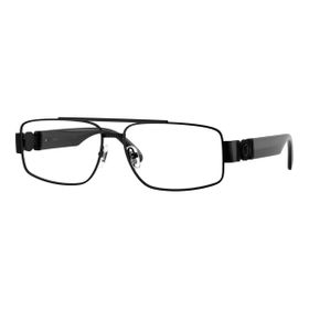 Imagem do produto Óculos Grau Versace Retangular Matte Black Metal