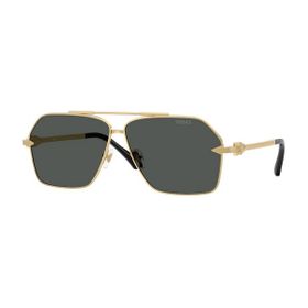 Imagem do produto Óculos Solar Versace Geométrico Navegador Dourado Metal