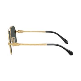 Imagem do produto Óculos Solar Versace Geométrico Navegador Dourado Metal
