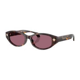 Imagem do produto Óculos Solar Versace Oval Havana Acetato