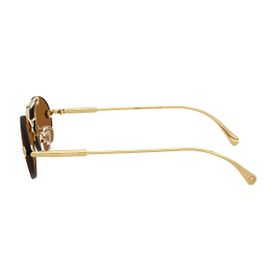 Imagem do produto Óculos Solar Versace Oval Marrom e Dourado em Metal