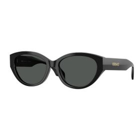 Imagem do produto Óculos Solar Versace Oval Preto Acetato