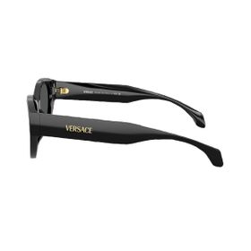 Imagem do produto Óculos Solar Versace Oval Preto Acetato