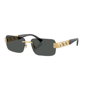Imagem do produto Óculos Solar Versace Quadrado Dourado Metal