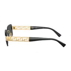 Imagem do produto Óculos Solar Versace Quadrado Dourado Metal