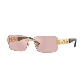 Imagem do produto Óculos Solar Versace Quadrado Dourado Metal