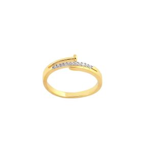 Imagem do produto Anel Estilo Prego Cravjeado Folheado a Ouro 18K