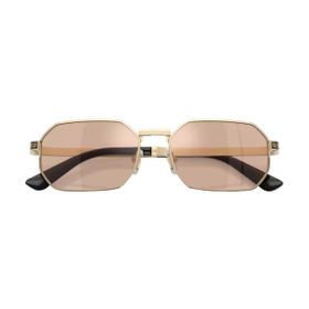 Imagem do produto Óculos Solar Versace Retangular Ouro Pálido em Metal