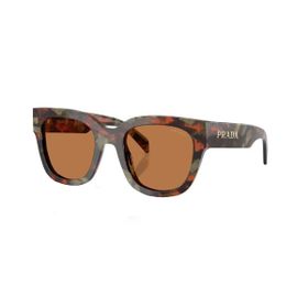 Imagem do produto Óculos Solar Prada Quadrado Turtle com Lente Marrom em Acetato