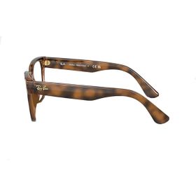 Imagem do produto Óculos Grau Ray-Ban Quadrado Havana Escuro Injetado