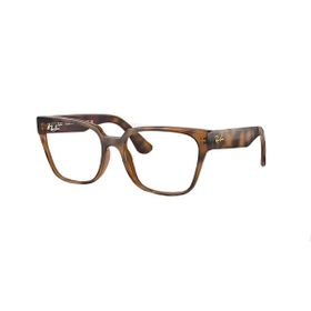 Imagem do produto Óculos Grau Ray-Ban Quadrado Havana Escuro Injetado