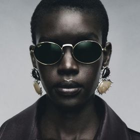 Imagem do produto Óculos Solar Ray-Ban By A$ASP Rocky Oval Dourado