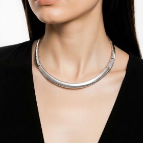 Imagem do produto Colar Chocker Rígido Liso em Prata 925