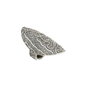 Imagem do produto Anel Maxi Strass Animal Print Prata Boho by Hector Albertazzi