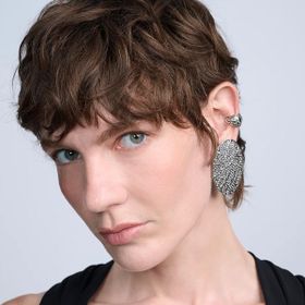 Imagem do produto Brinco Piercing Animal Print Prata Boho by Hector Albertazzi