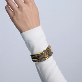 Imagem do produto Pulseira Kit Bangle Animal Print Ouro Vintage by Hector Albertazzi