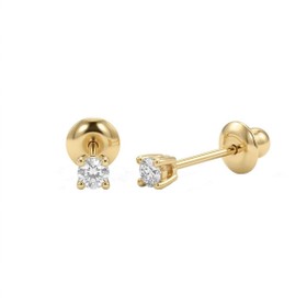 Imagem do produto Brinco Ponto de Luz 10PTS em Ouro 18K