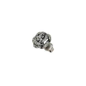 Imagem do produto Brinco Piercing Mini Camélia Prata Boho by Hector Albertazzi