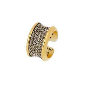 Imagem do produto Anel Strass Alpha Ouro Vintage by Hector Albertazzi